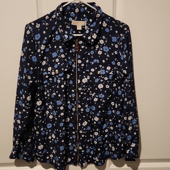 KORS Michael Kors Tops - Michael Kors Blouse Flower Print